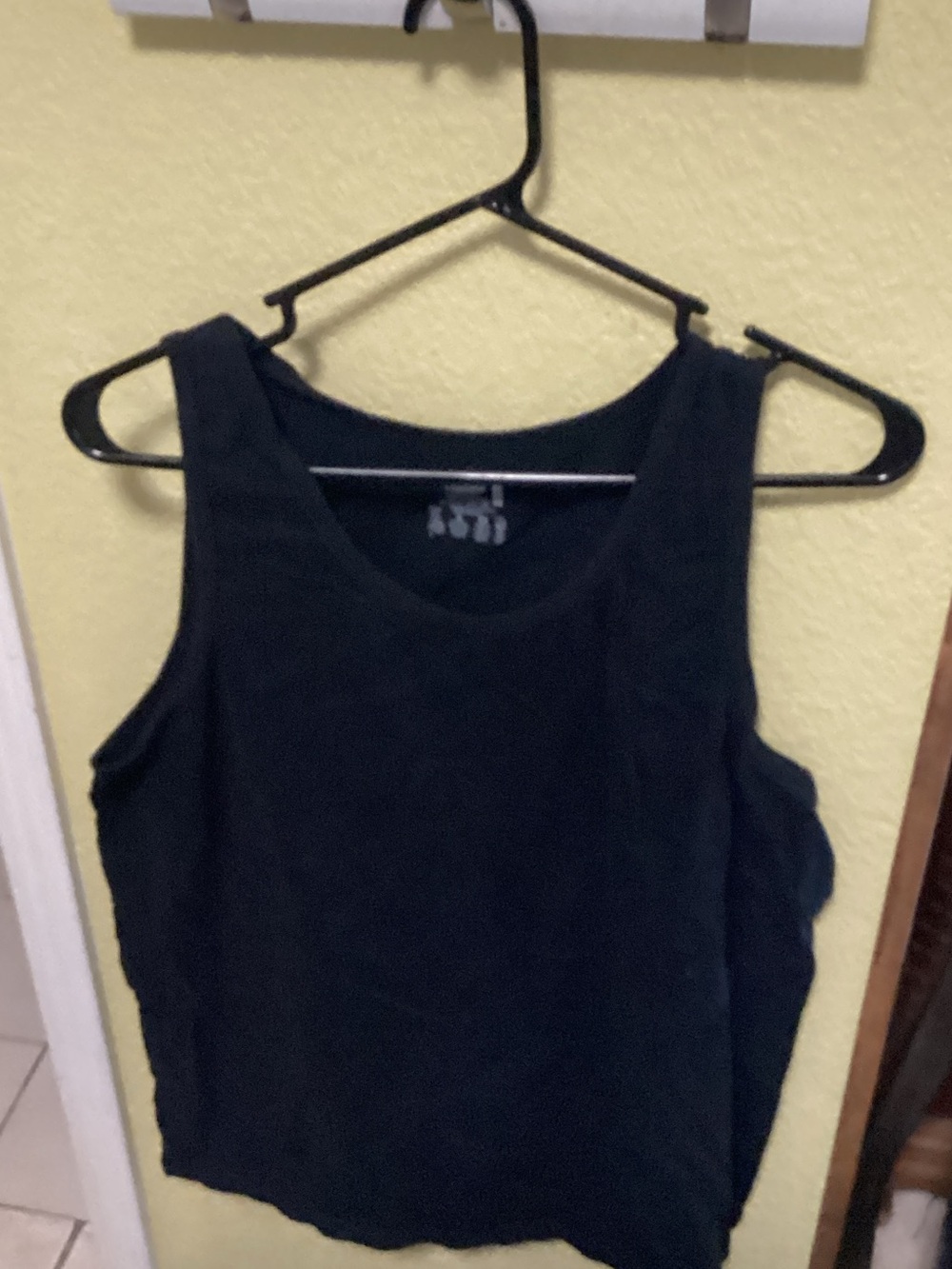 Fruit of the Loom Black Men's Tank Top